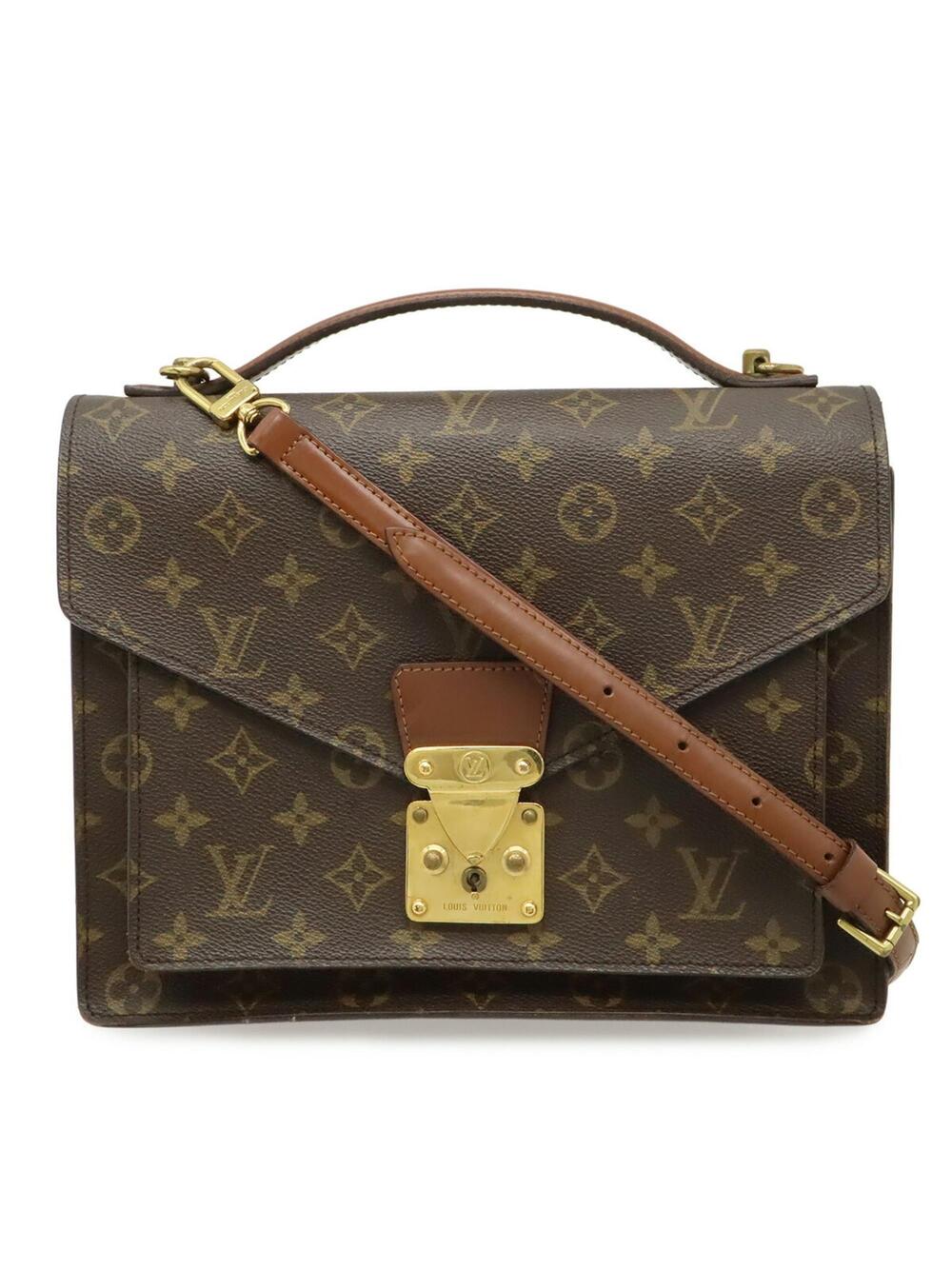Louis Vuitton Monceau Handbag Canvas #310084L91B